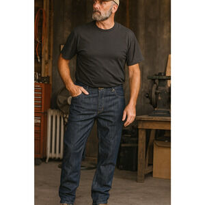 Carhartt FR 290-83 Flame Resistant Blue Jeans 40x36 Carpenter Work ChorePants